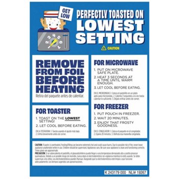 Pop-Tarts 10g Protein Bumpin' Blueberry Toaster Pastries, 8 ct