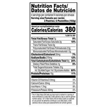 Pop-Tarts 10g Protein Bumpin' Blueberry Toaster Pastries, 8 ct