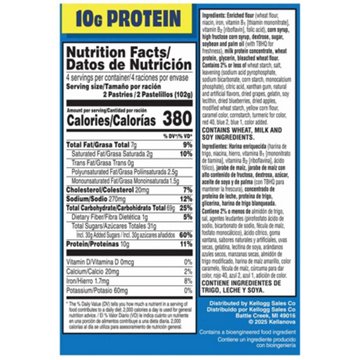 Pop-Tarts 10g Protein Bumpin' Blueberry Toaster Pastries, 8 ct