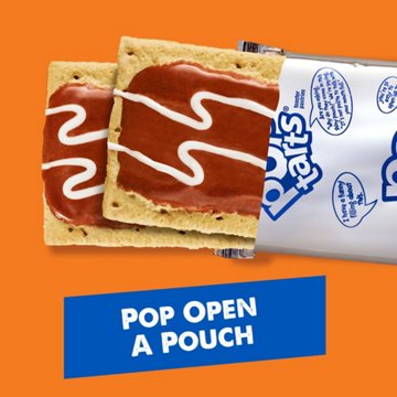 Pop-Tarts Frosted Chocolate Chip Cookie Dough Toaster Pastries, 8 t
