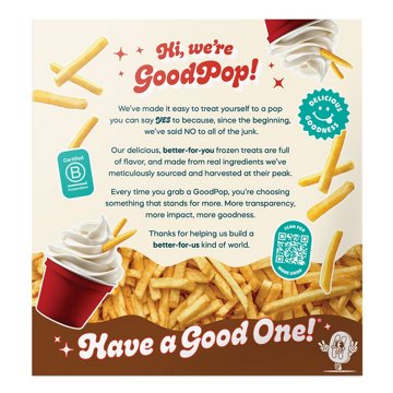 GoodPop Fudge n' Vanilla French Fry Pops