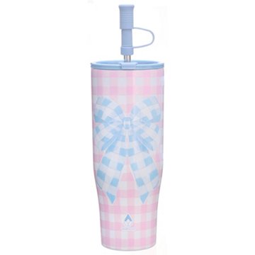Hydraflow Capri Tumbler - Bluebell Bow, 20 oz