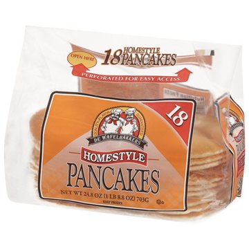 De Wafelbakkers Frozen Pancakes - Homestyle