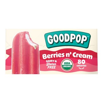 GoodPop Dairy Free Berries n' Cream Pops