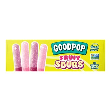 GoodPop Fruit Pops Variety Pack - Sours Cherry & Melon