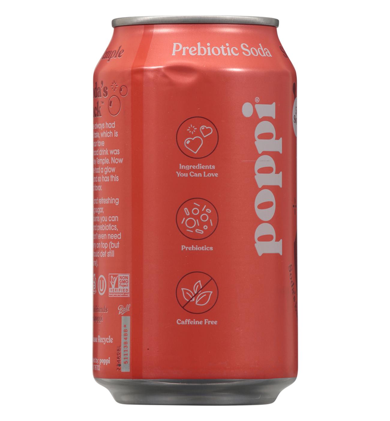 poppi Prebiotic Soda - Shirley Temple; image 2 of 4