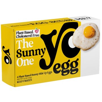 Yo Egg Plant Based Sunny Side Up Eggs, 4 ct