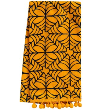 Destination Holiday Texas Spider Web Halloween Kitchen Towel