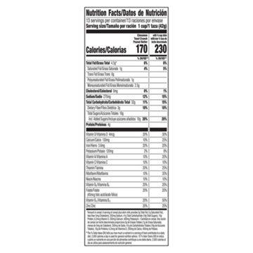 General Mills Cinnamon Toast Crunch Peanut Butter Cereal - Family Size