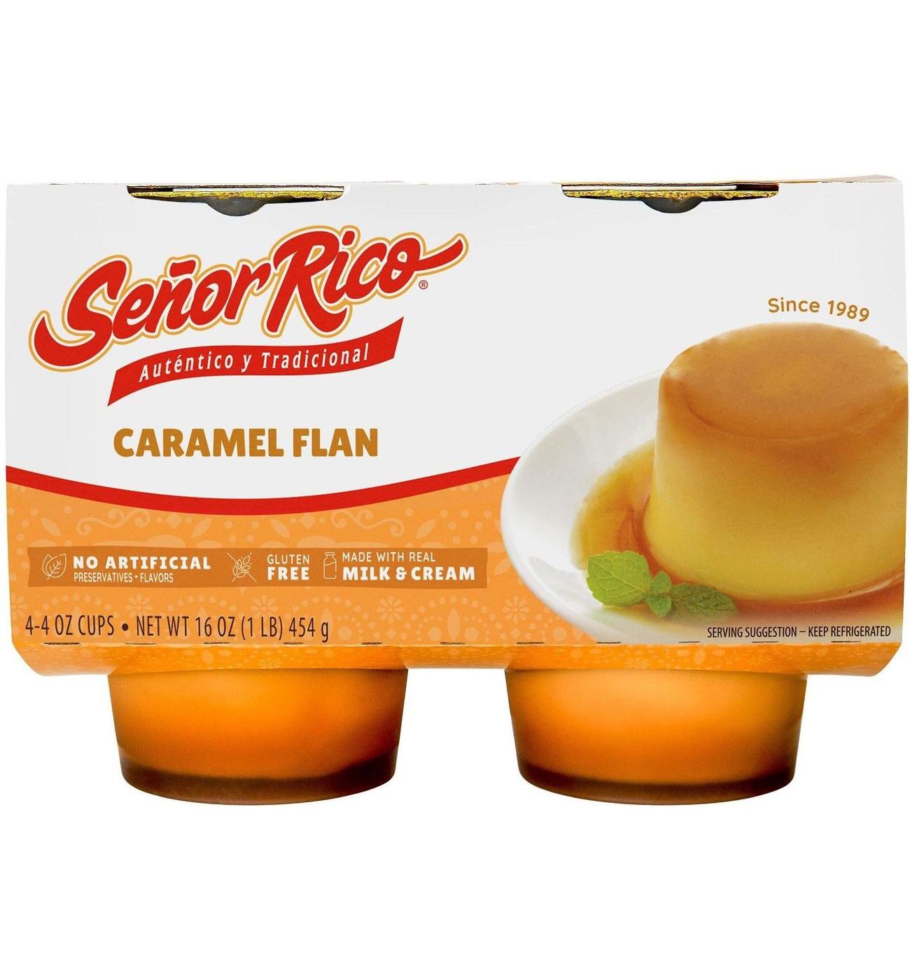 Señor Rico Caramel Flan; image 1 of 2