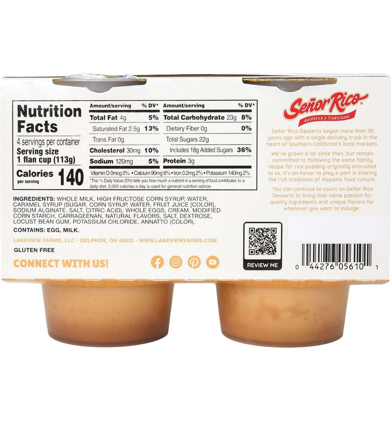 Señor Rico Caramel Flan; image 2 of 2