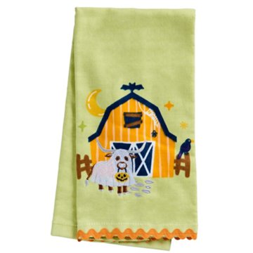 Destination Holiday Halloween Barnyard Kitchen Towel