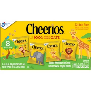 General Mills Cheerios Cereal Pouches