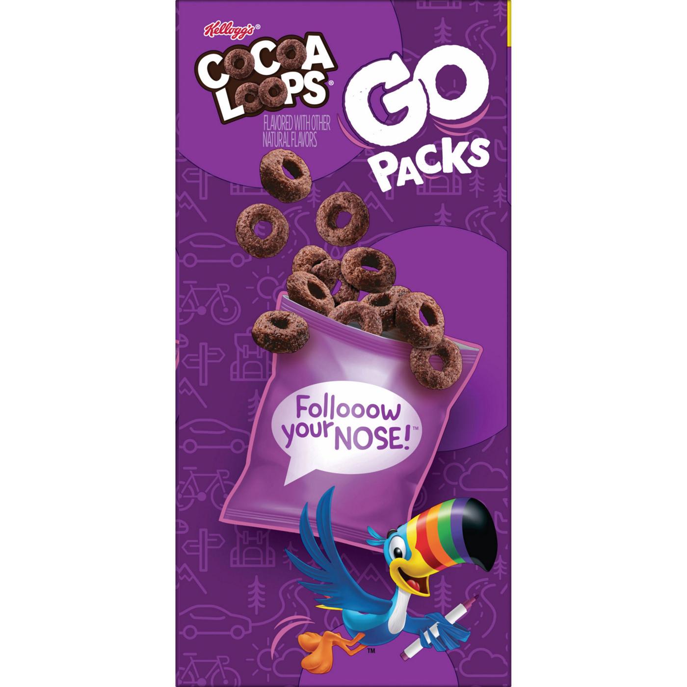 Kellogg's Cocoa Loops Go Pack Cereal Pouches; image 4 of 9