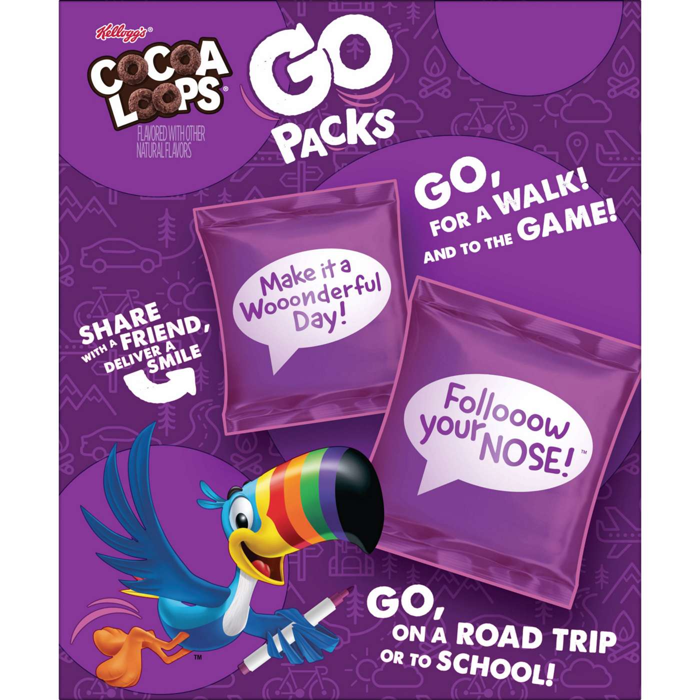 Kellogg's Cocoa Loops Go Pack Cereal Pouches; image 8 of 9