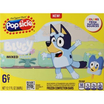 Popsicle Bluey Mixed Berry Bars