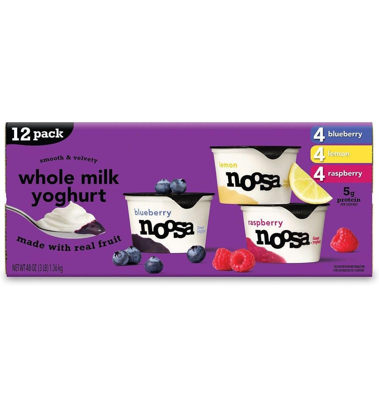 Noosa Whole Milk Yoghurt Variety Pack - Shop Yogurt at H-E-B