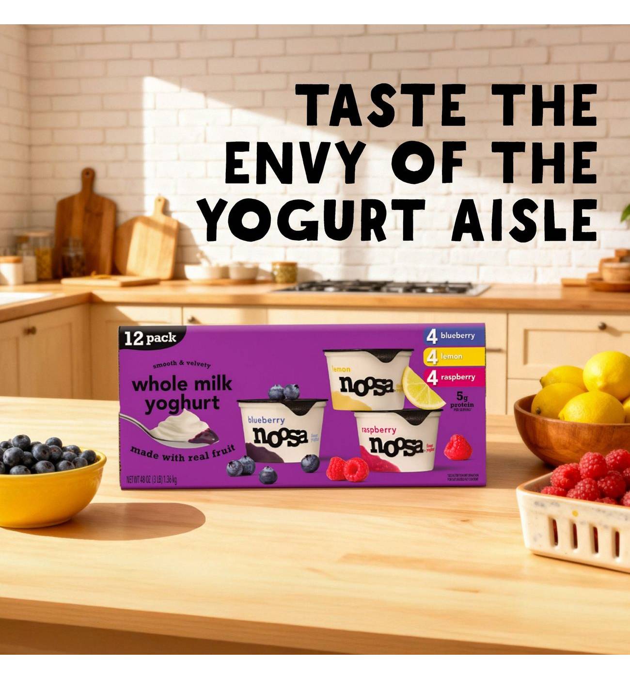 Noosa Whole Milk Yoghurt Variety Pack - Shop Yogurt at H-E-B