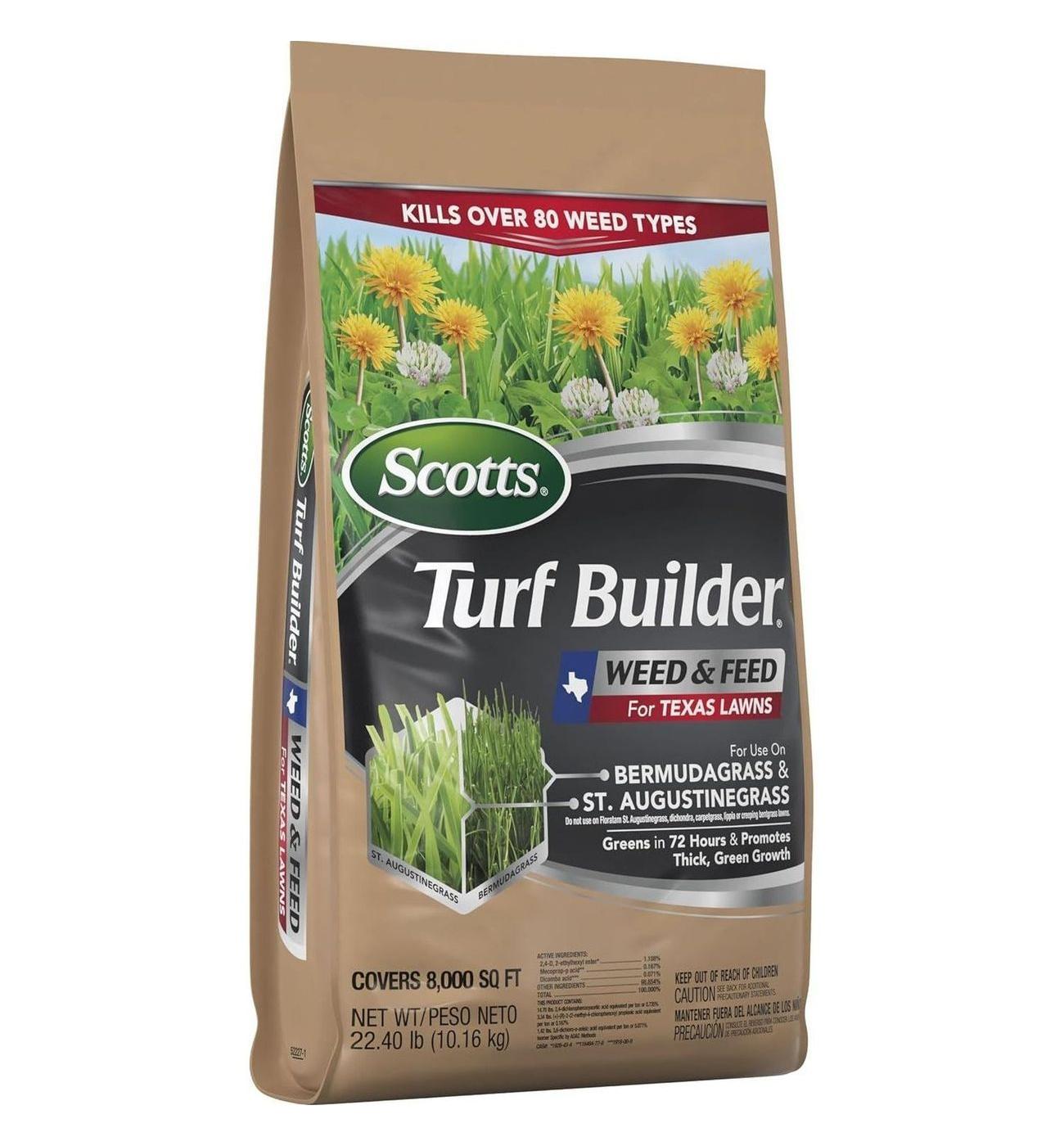 Scotts Turf Builder Weed & Feed; image 2 of 5