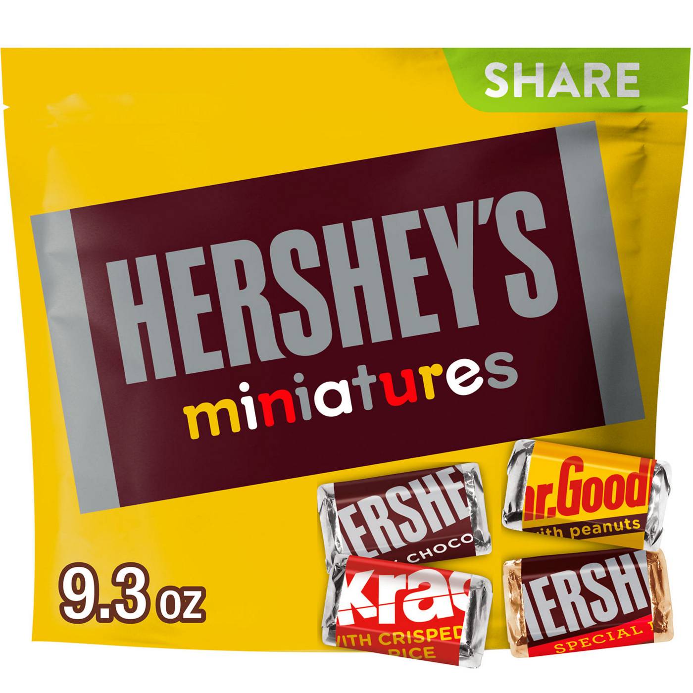 Hershey's Miniatures Assorted Chocolate Candy- Share Pack; image 1 of 9