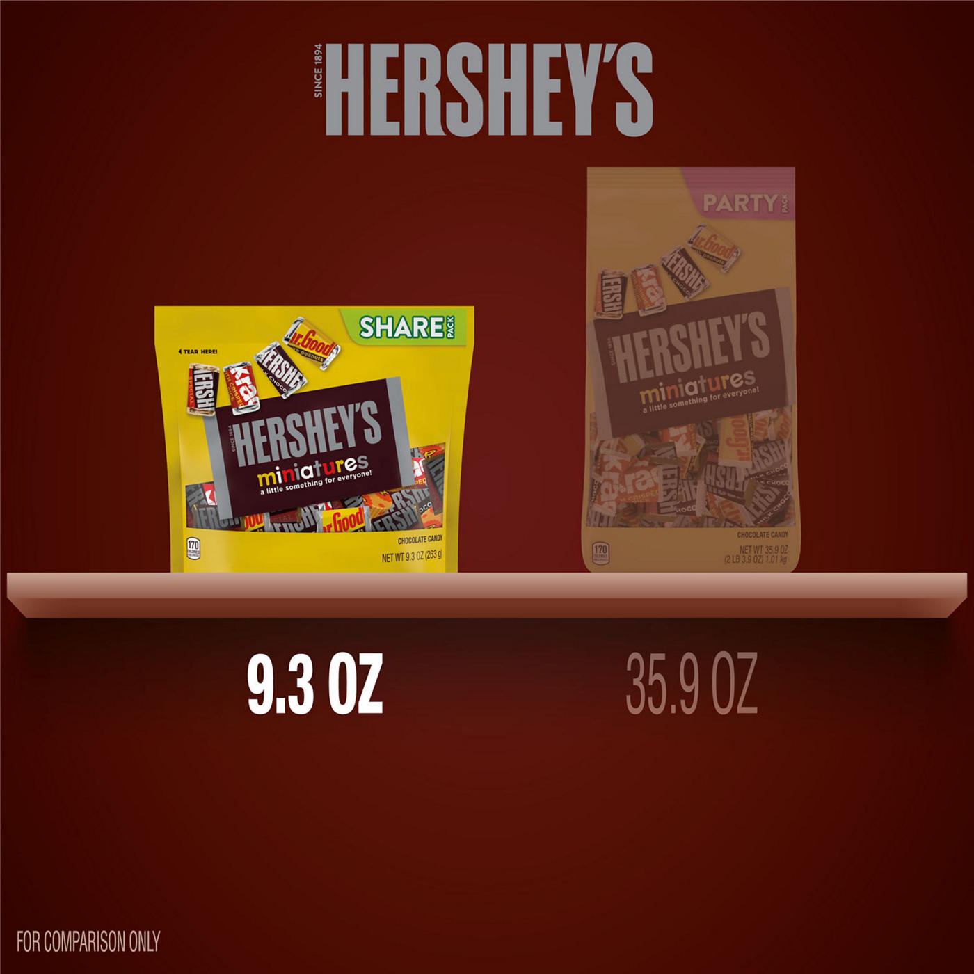 Hershey's Miniatures Assorted Chocolate Candy- Share Pack; image 2 of 9