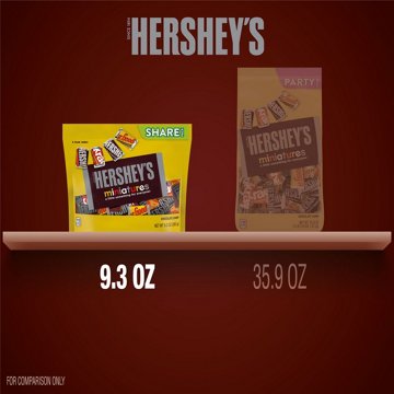 Hershey's Miniatures Assorted Chocolate Candy- Share Pack
