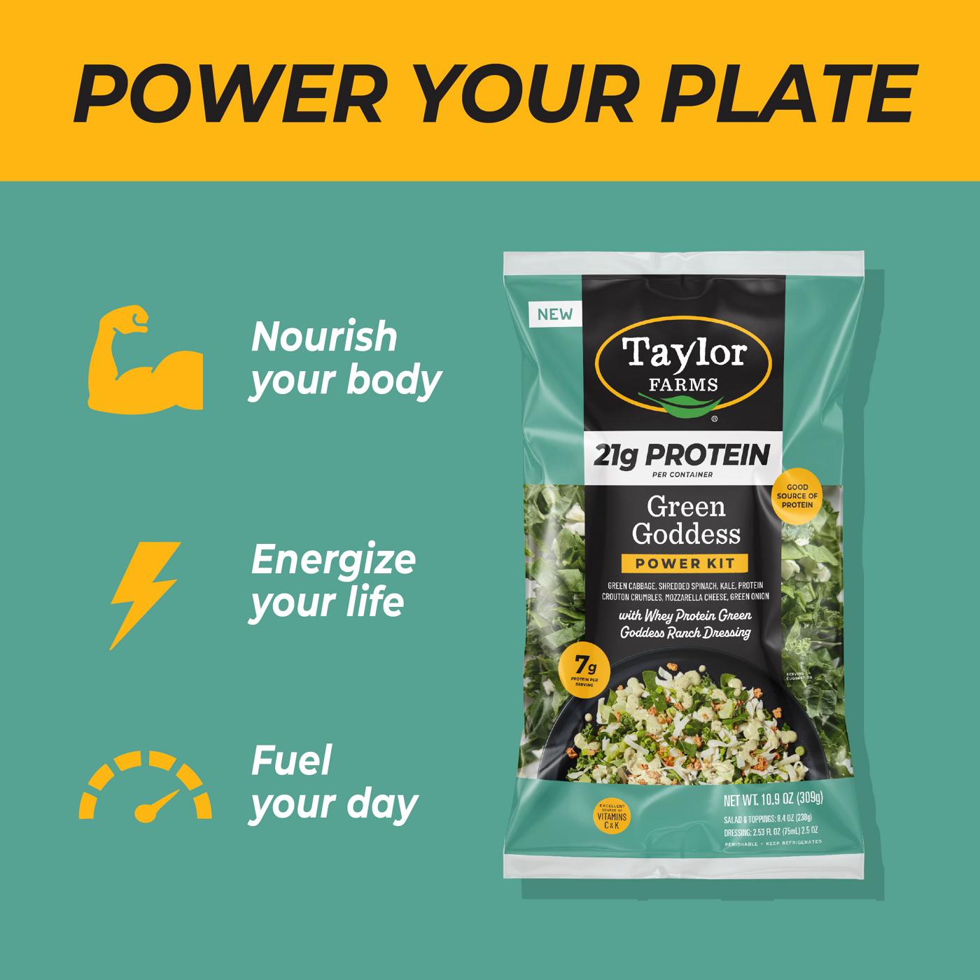 Taylor Farms Protein Green Goddess Chopped Salad Kit; image 3 of 3