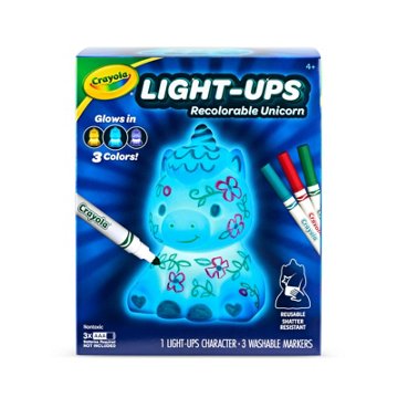 Crayola Light-Ups Recolorable Unicorn Set