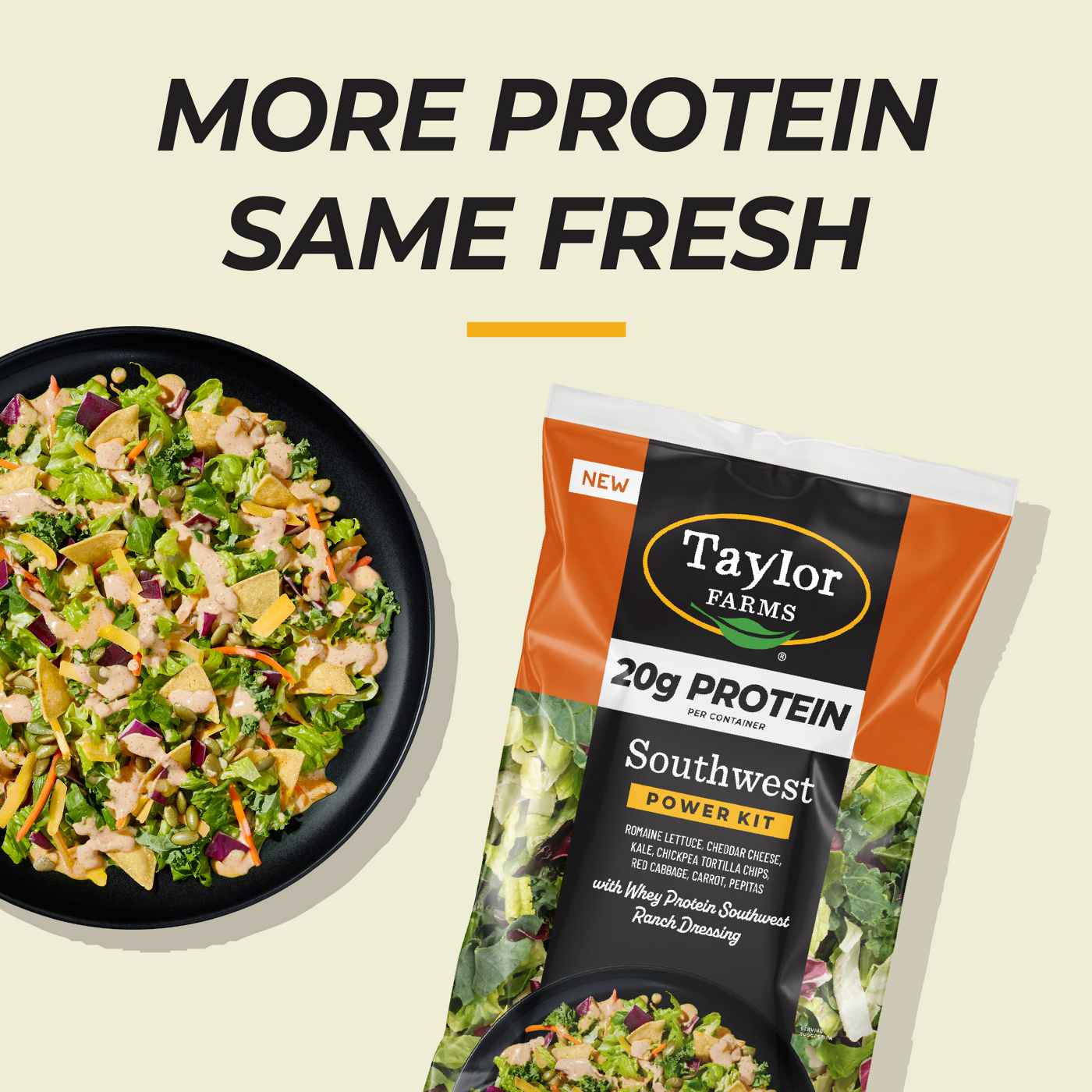 Taylor Farms Protein Southwest Chopped Salad Kit; image 2 of 6