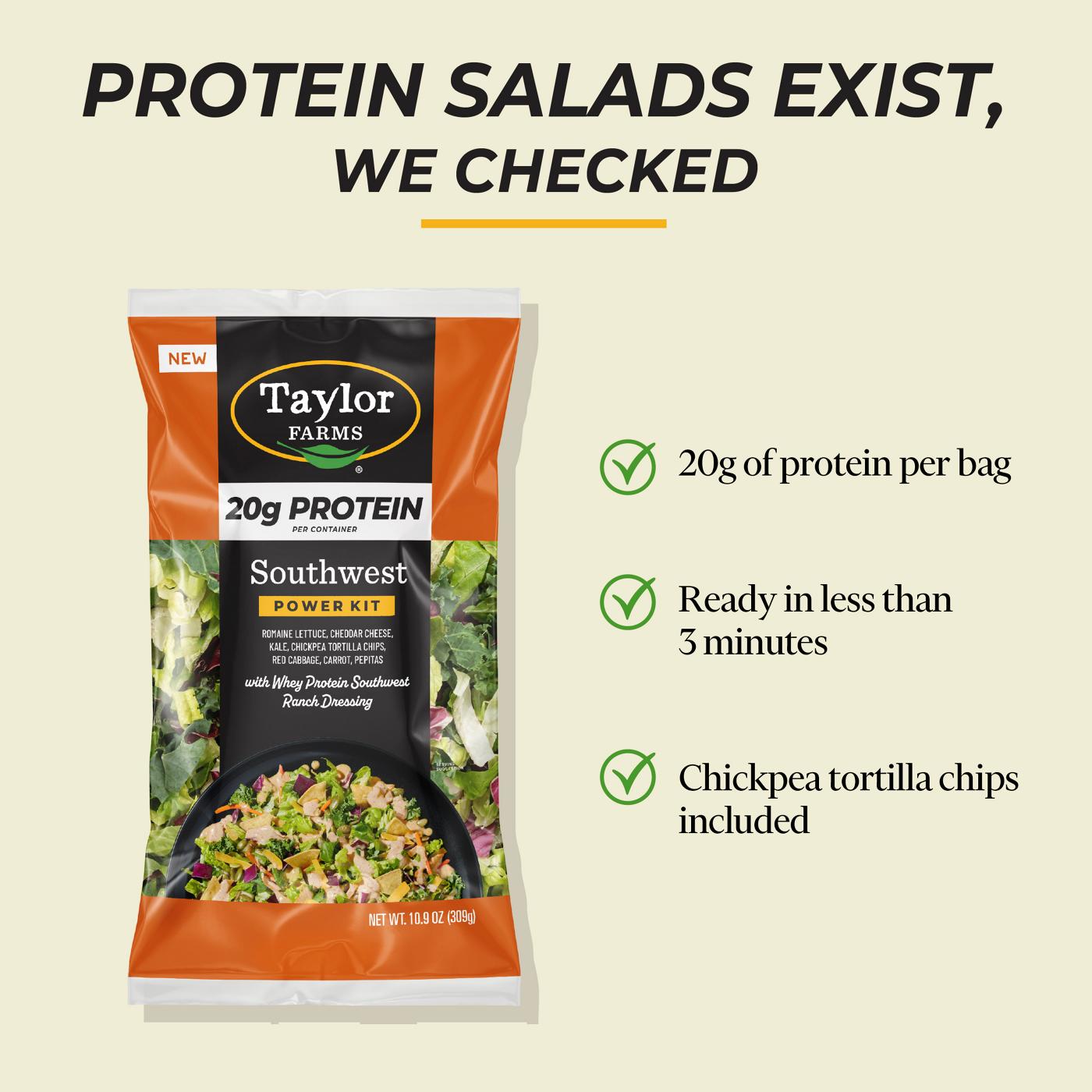 Taylor Farms Protein Southwest Chopped Salad Kit; image 6 of 6