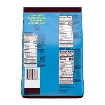 Hershey's, Reese's, Whoppers, Milk Duds & Rolo Assorted Miniature Size Candy - Party Pack