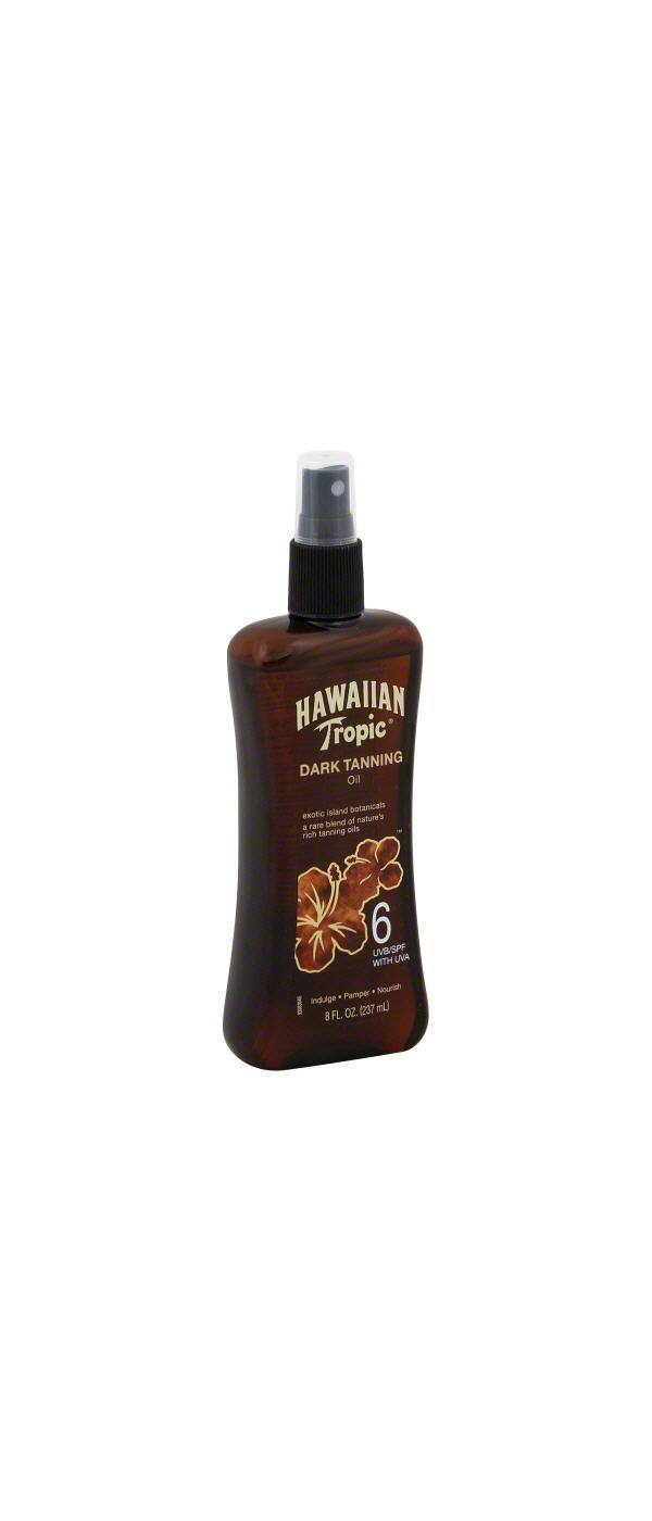 Hawaiian Tropic Island Tanning Sunscreen Oil Spray - SPF 6; image 1 of 3