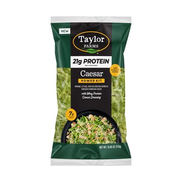 Taylor Farms Protein Caesar Chopped Salad Kit, 10.95 oz