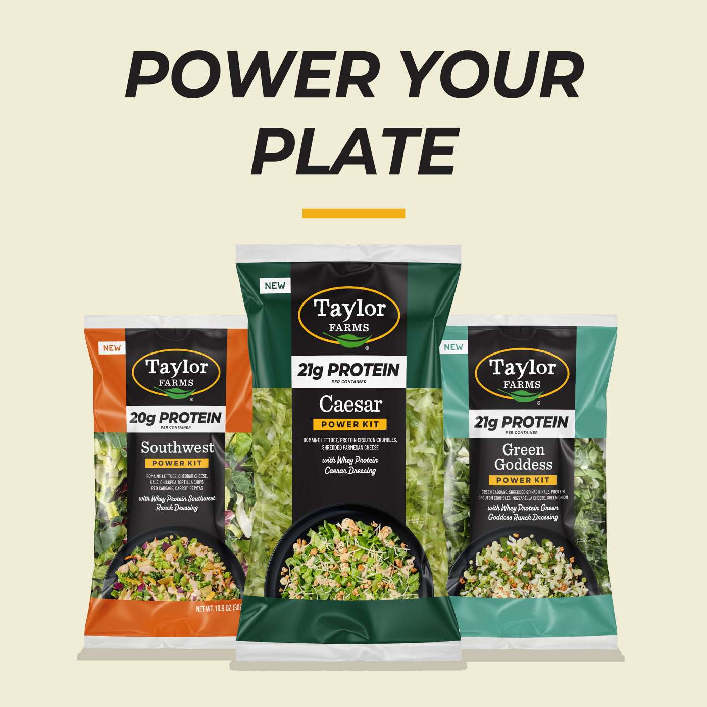 Taylor Farms Protein Caesar Chopped Salad Kit; image 3 of 6