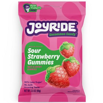 Joyride Sour Strawberry Gummies