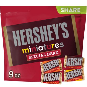 Hershey's Special Dark Miniatures Assorted Chocolate Candy - Share Pack