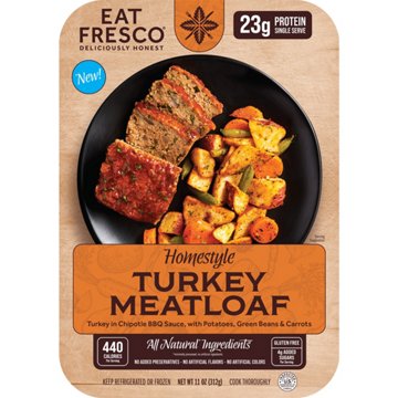 Eat Fresco 23g Protein Homestyle Turkey Meatloaf