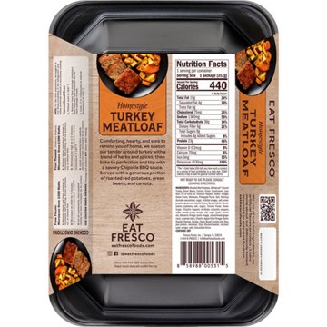 Eat Fresco 23g Protein Homestyle Turkey Meatloaf