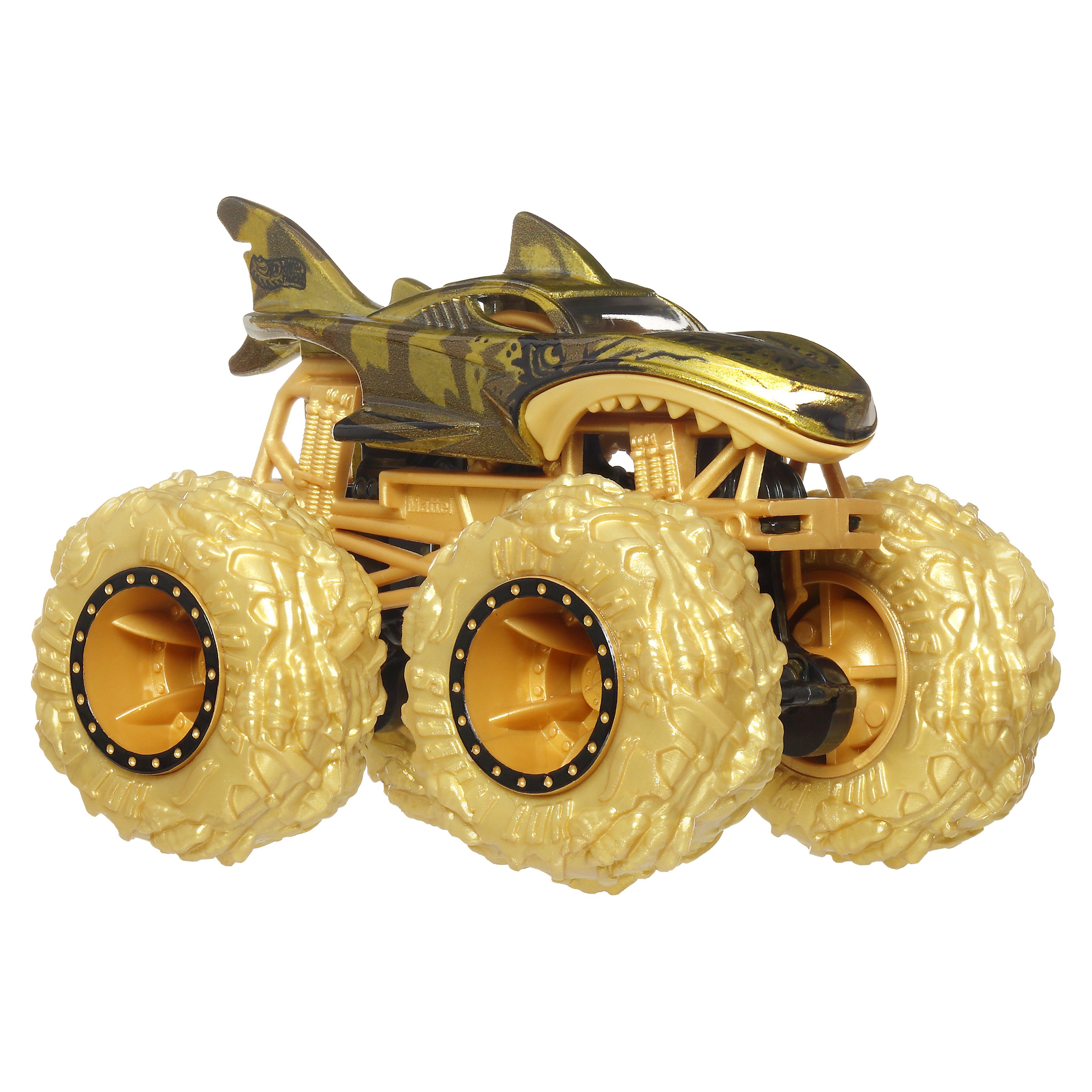 Hot Wheels Monster Trucks Golden Shark Wreak - Shop Toy vehicles