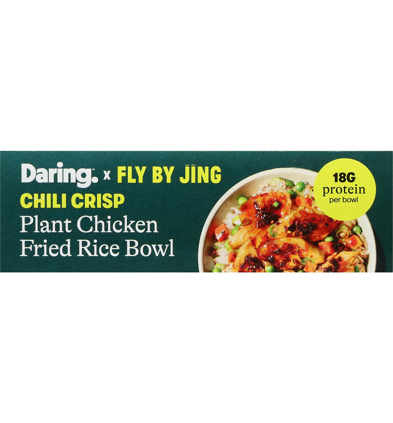 Daring 18g Protein Fly By Jing Chili Crisp Plant Chicken Fried Rice ...