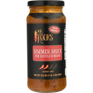 Mr. Kooks Lentil & Bean Simmer Sauce
