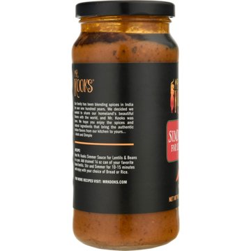 Mr. Kooks Lentil & Bean Simmer Sauce