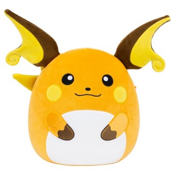 Squishmallows Pokémon Raichu Plush, 10"
