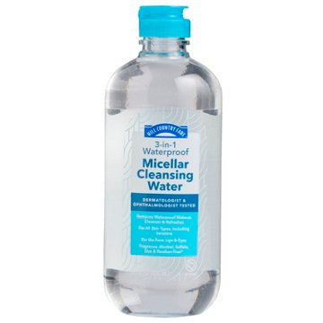 Hill Country Fare 3-in-1 Waterproof Micellar Cleansing Water, 13.5 oz