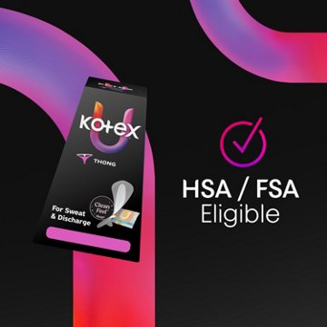 Kotex Daily Thong Wrapped Liners - Light Absorbency, Regular Length