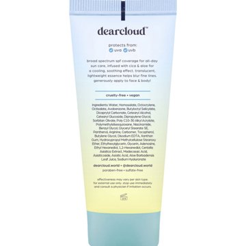 Dearcloud Tone Blur Face & Body Essence Sunscreen - SPF 50