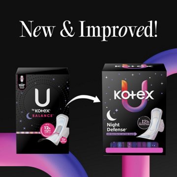 Kotex Ultra Thin Overnight Pads, Extra Heavy Absorbency