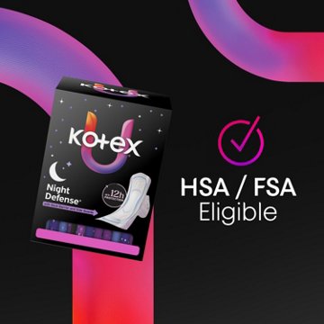 Kotex Ultra Thin Overnight Pads, Extra Heavy Absorbency