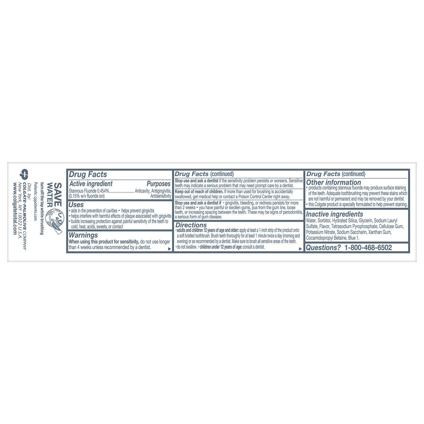 Colgate Total Active Prevention Plaque Cleanse Whitening Gel Toothpaste; image 3 of 3