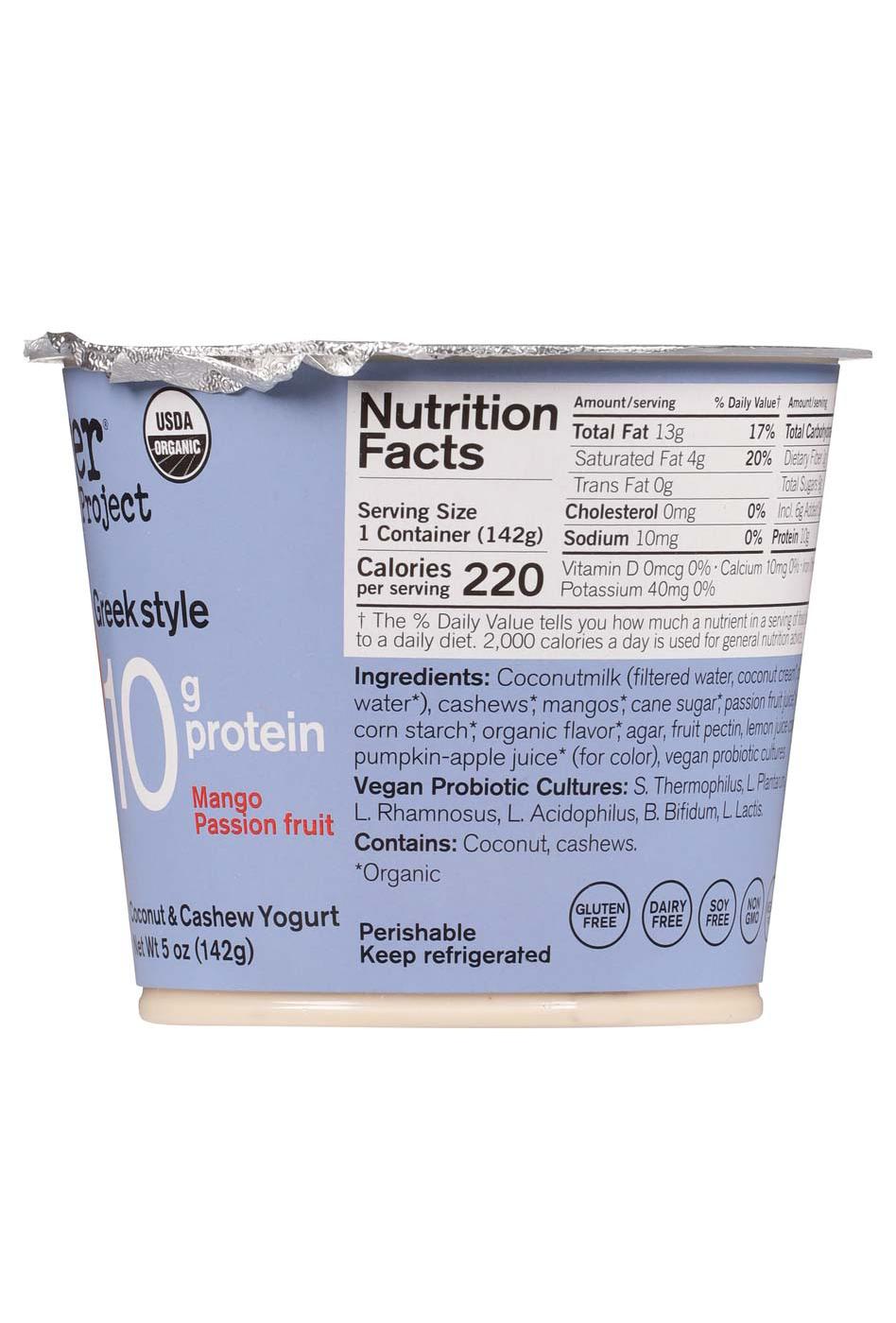 Forager 10g Protein Mango Passion Fruit Greek Style Yogurt - Shop ...